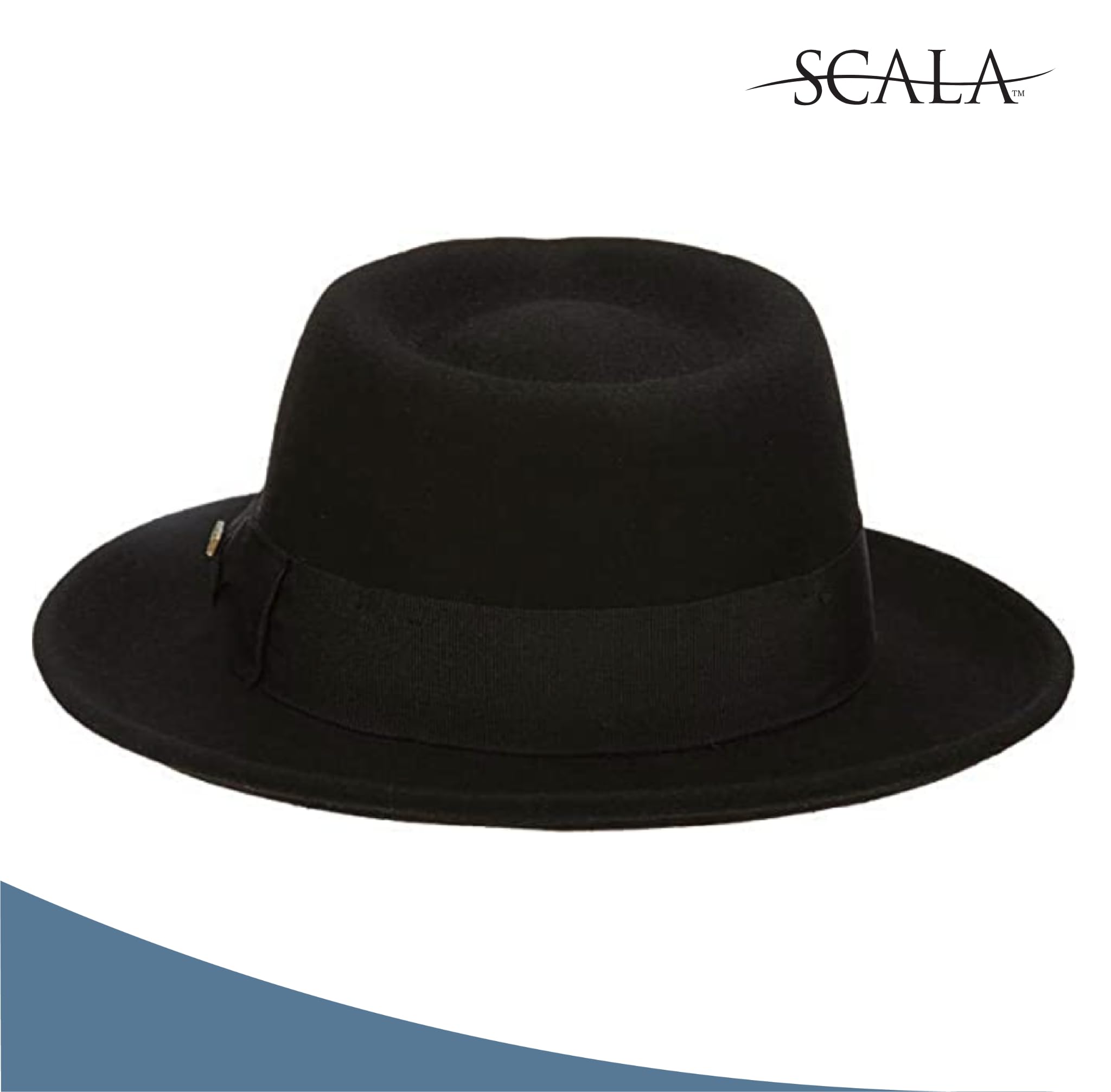Scala Classico Men's Crushable Wool Felt Fedora - Image 4