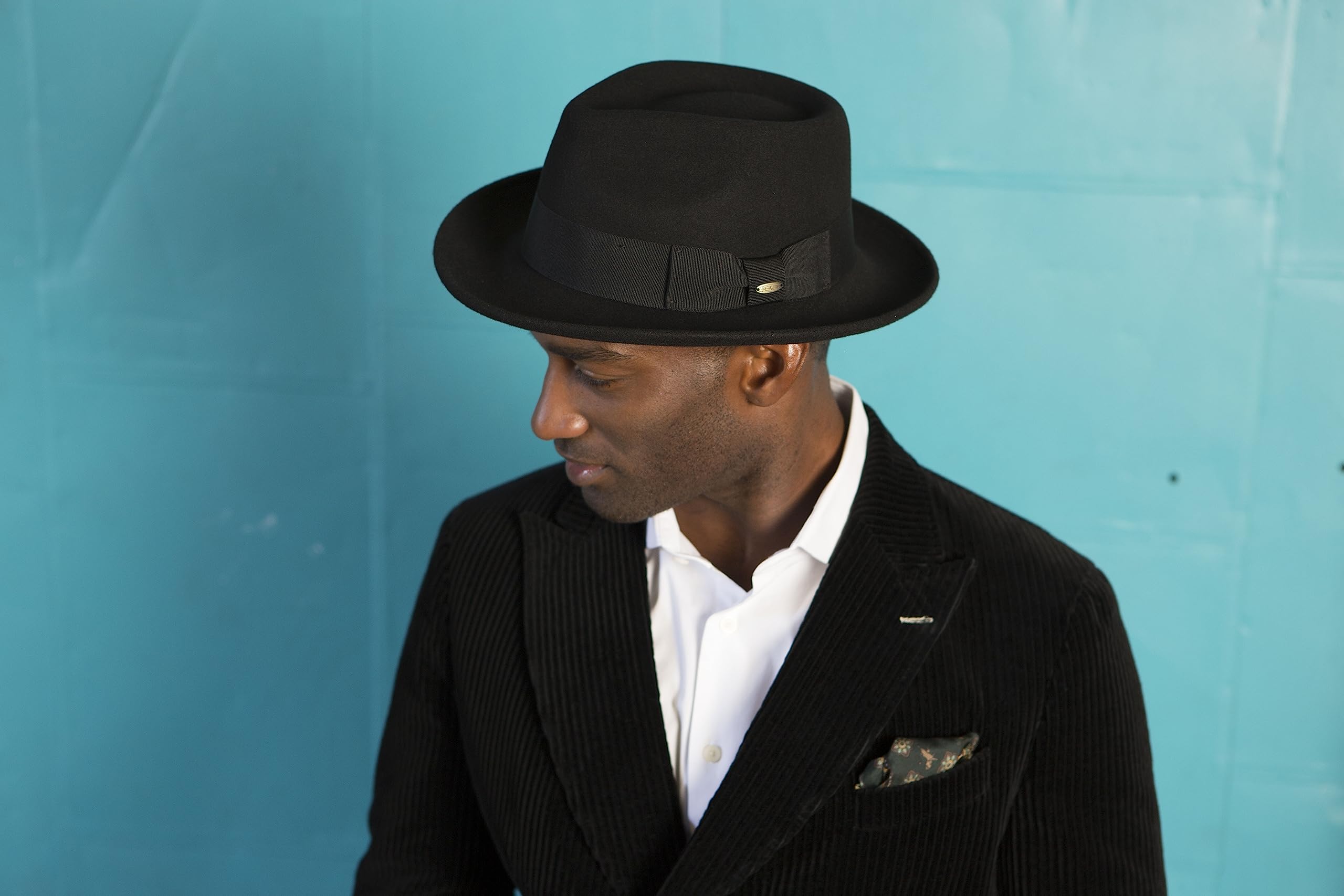 Scala Classico Men's Crushable Wool Felt Fedora - Image 5