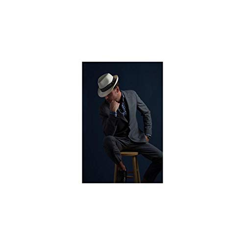 Scala Men's Toyo Fedora with Stripe Ribbon - Image 7