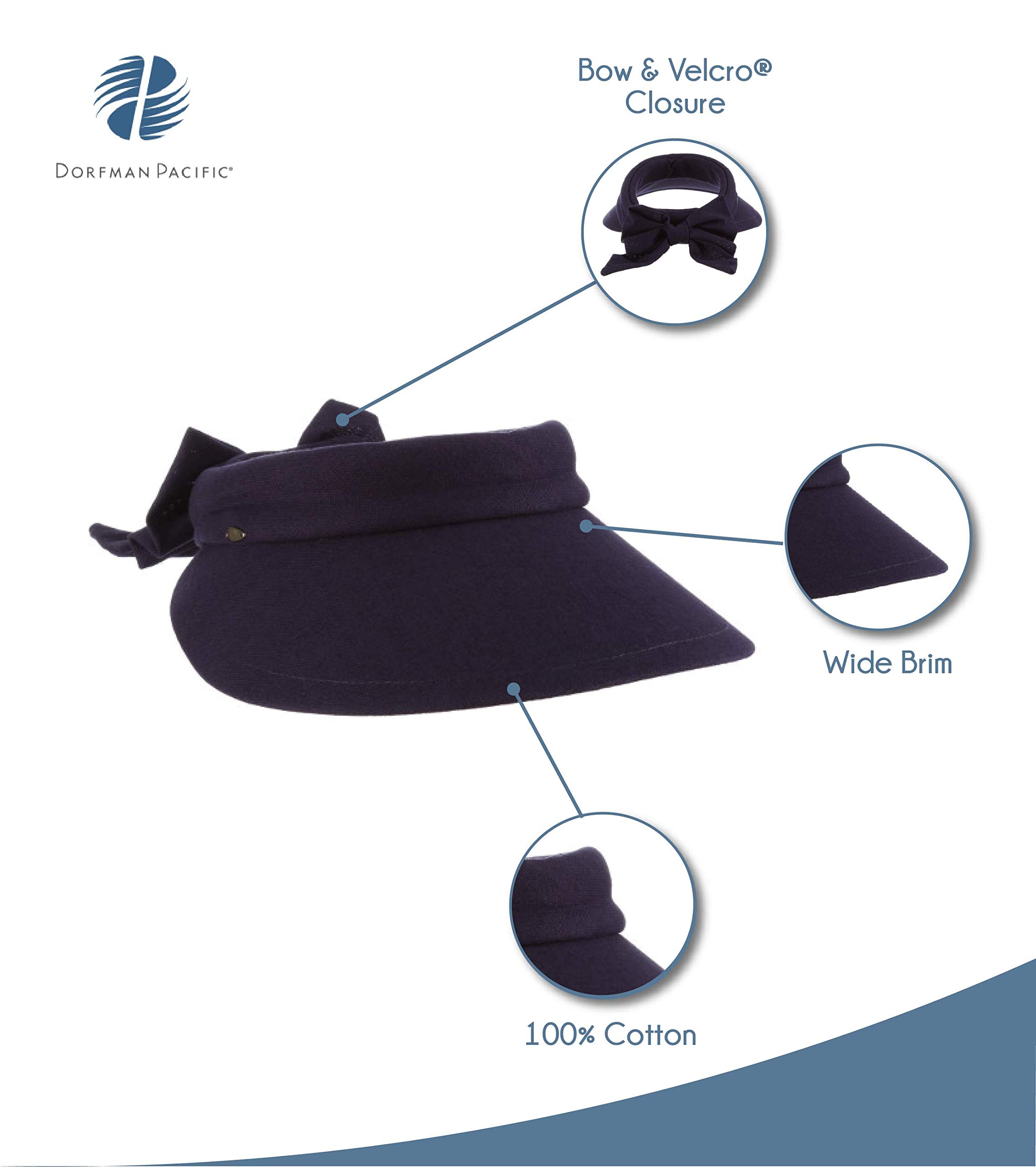 Scala Women's Visor Hat With Big Brim - Image 3